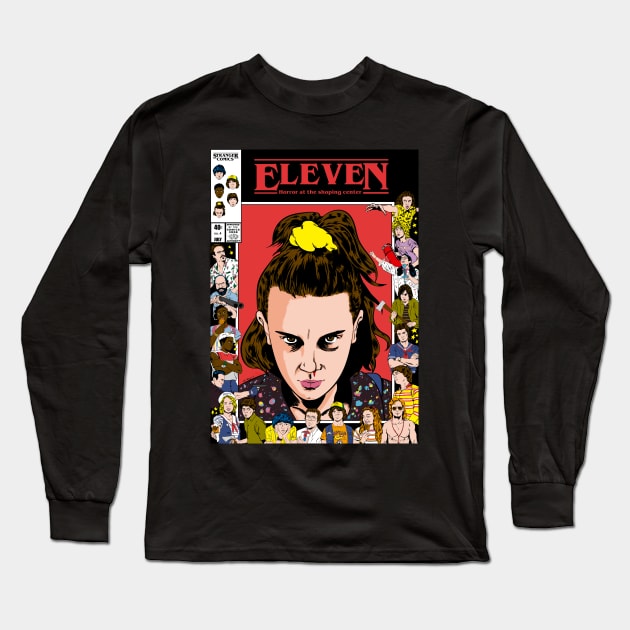 Eleven Long Sleeve T-Shirt by Van_Saiyan